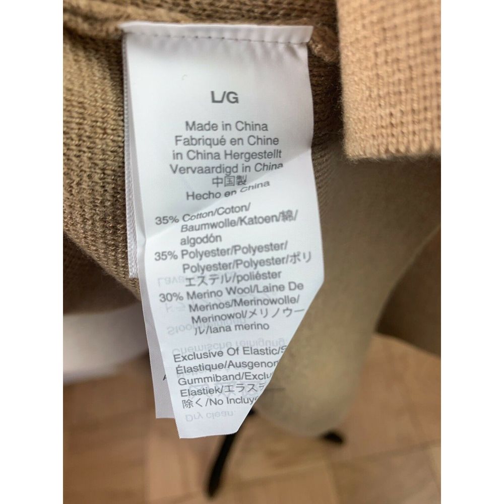 J Crew Ella  Heather Khaki  Long Sweater - Picture 7 of 7